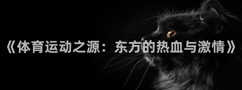 捷报体育比分官网：《体育运动之源：东方的热血与激情》